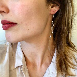 Elegant Real Pearl Earrings